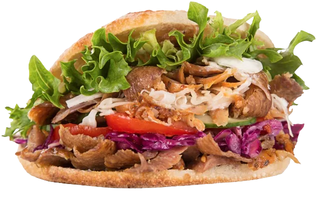 Kebab dans le pain